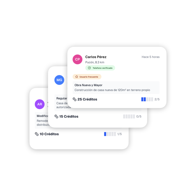 Control de leads y créditos